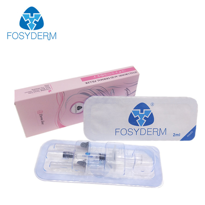 استخدام Fosyderm الوجه 1ML عن طريق الحقن الحشو الجلدي حمض الهيالورونيك المضادة للتجاعيد حقنة
